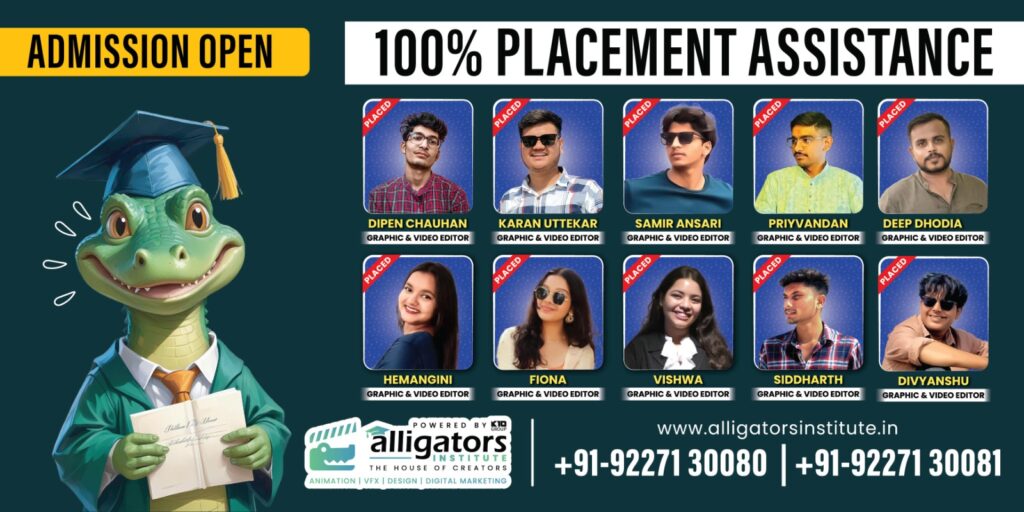 Alligators Institute Achieves 100% Placement Record in Vadodara