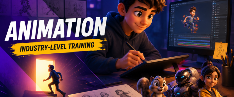 Best 3D Animation & VFX Course in Vadodara