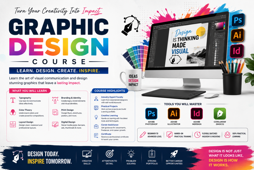 Graphic Design Course in Vadodara - Alligators Institute