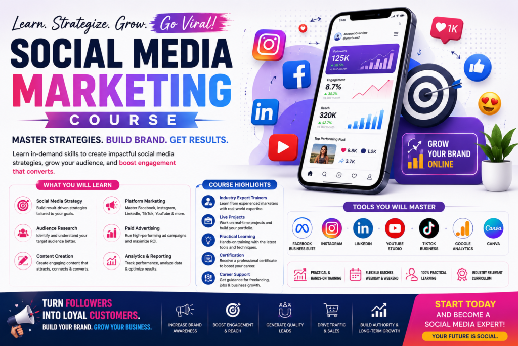 Social Media Marketing Course in Vadodara - Alligators Institute