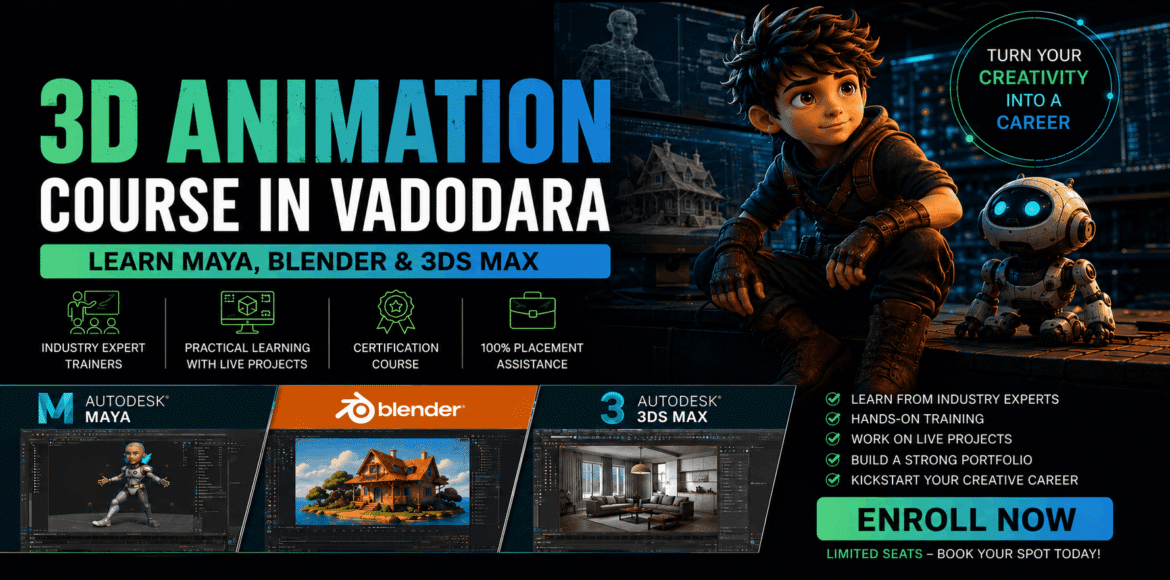 3D Animation Course in Vadodara