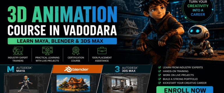 3D Animation Course in Vadodara