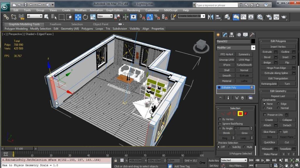 Autodesk 3DS Max Interface 2