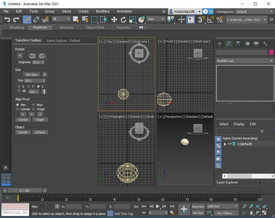 Autodesk 3DS Max Interface 4
