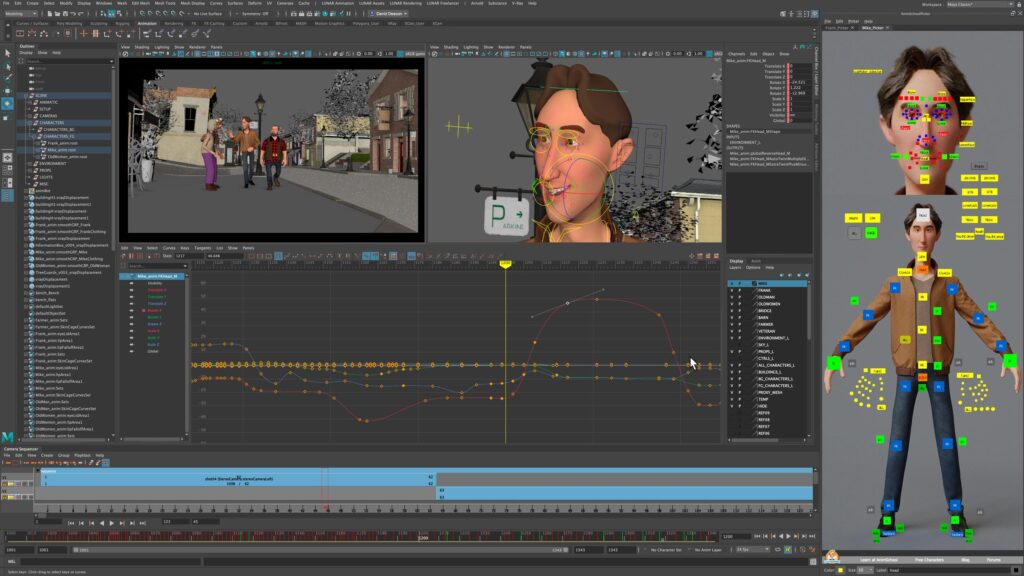 Autodesk Maya Interface 2