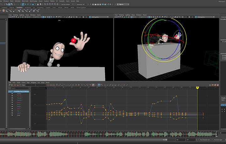 Autodesk Maya Interface 5