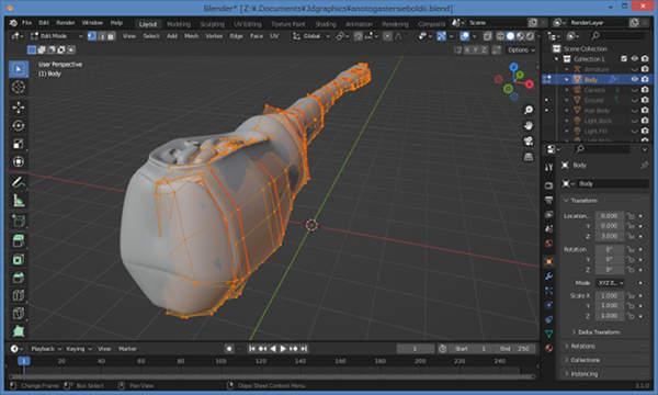 Blender Interface 2