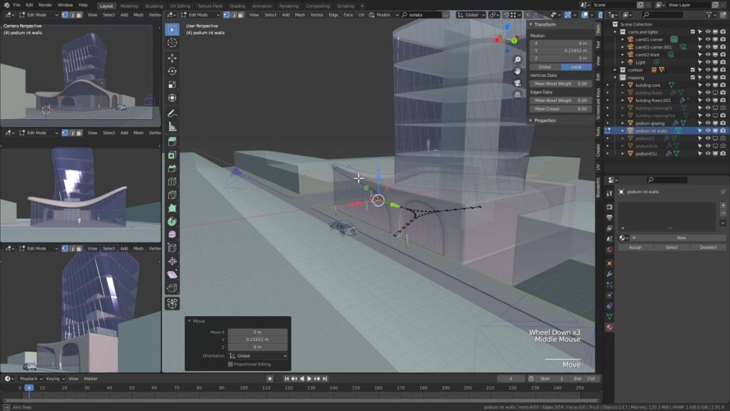 Blender Interface 3