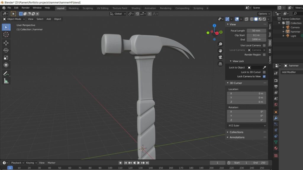 Blender Interface 5