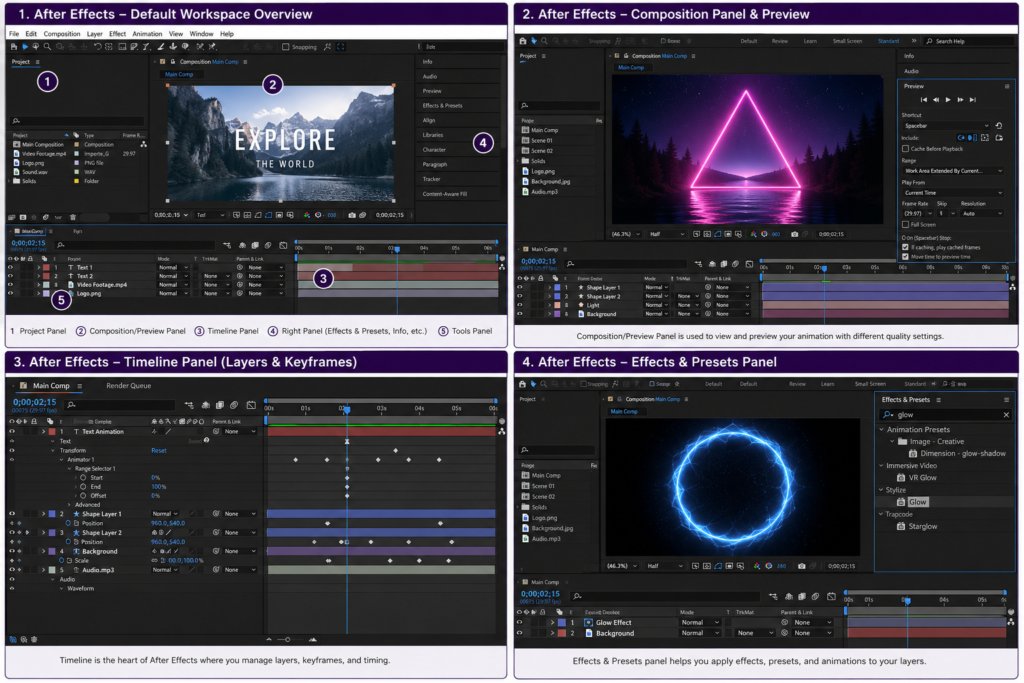 Adobe After Effects interface